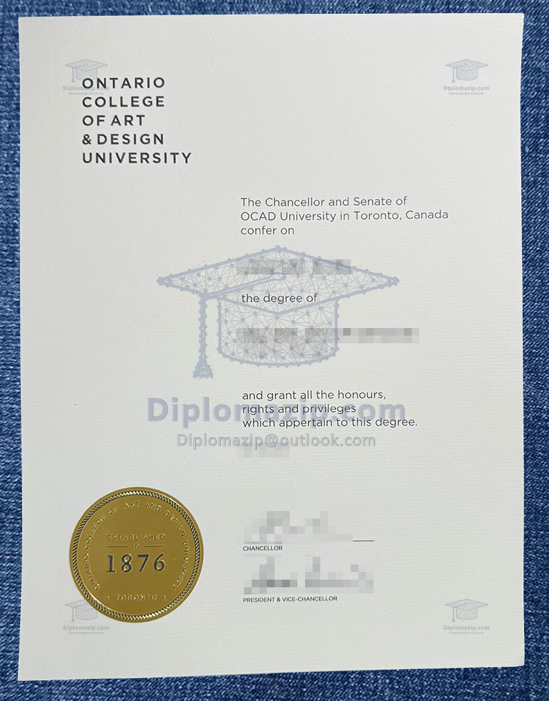 Easily Order Your Ontario College Of Art And Design University Degree Online