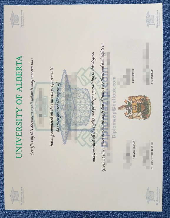 How To Quickly Replace Your University Of Alberta Diploma