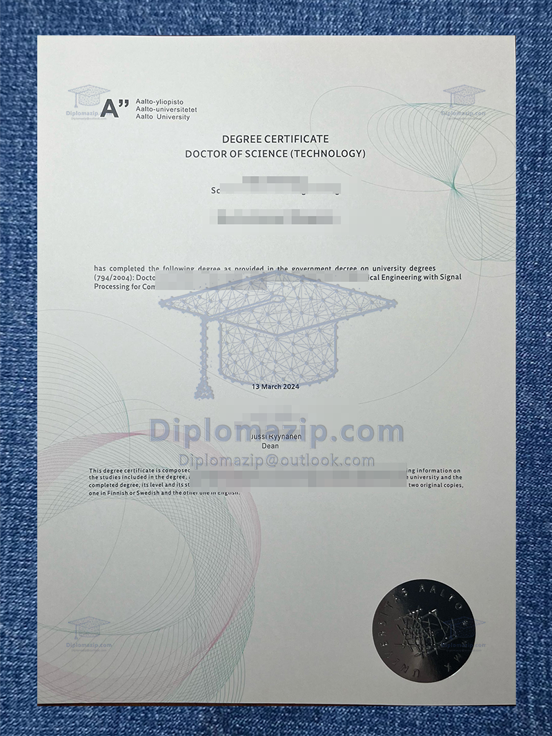 Aalto University Diploma, Aalto University Degree