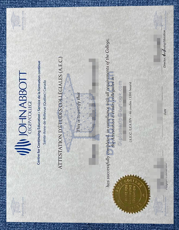 Abbott College Diploma