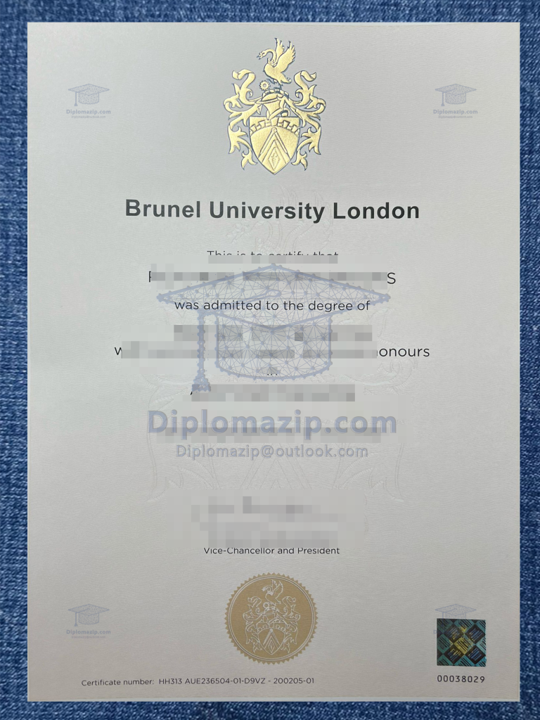 Brunel University London Diploma, Brunel University London Degree