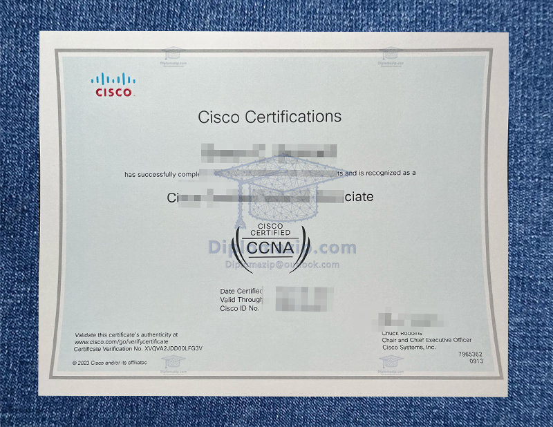 CISCO CCNA Certificate，CISCO CCNA Degree