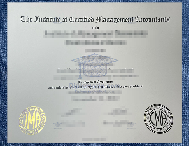 CMA Certificate, CMA Diploma