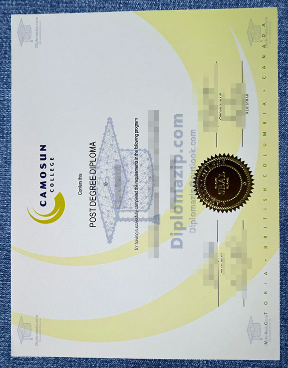Camosun College Diploma