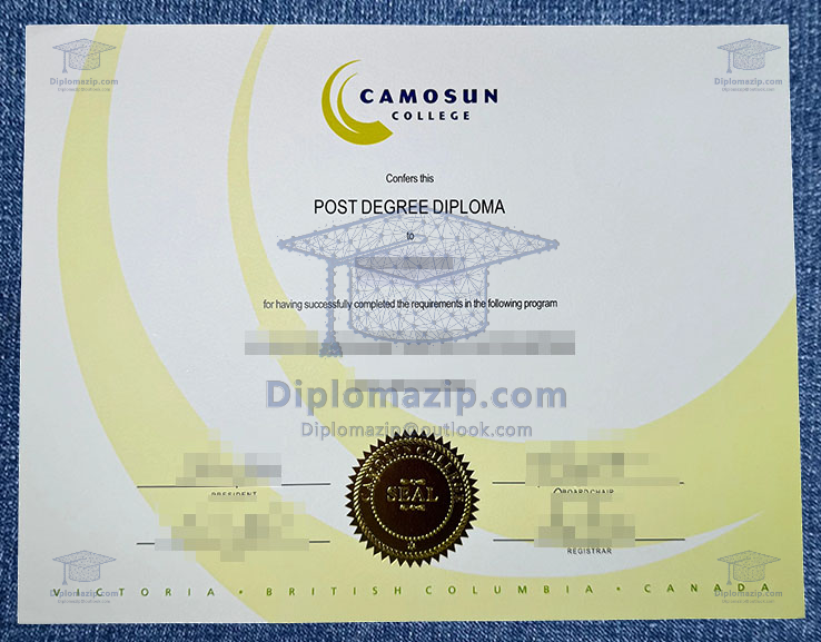 Camosun College Diploma, Camosun College Diploma Degree