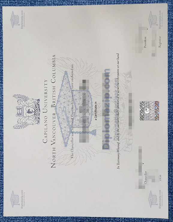 Capilano University Diploma
