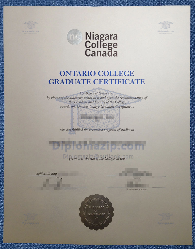 Channels For Reissuing Niagara College CertificChannels for Reissuing Niagara College Certificatesates