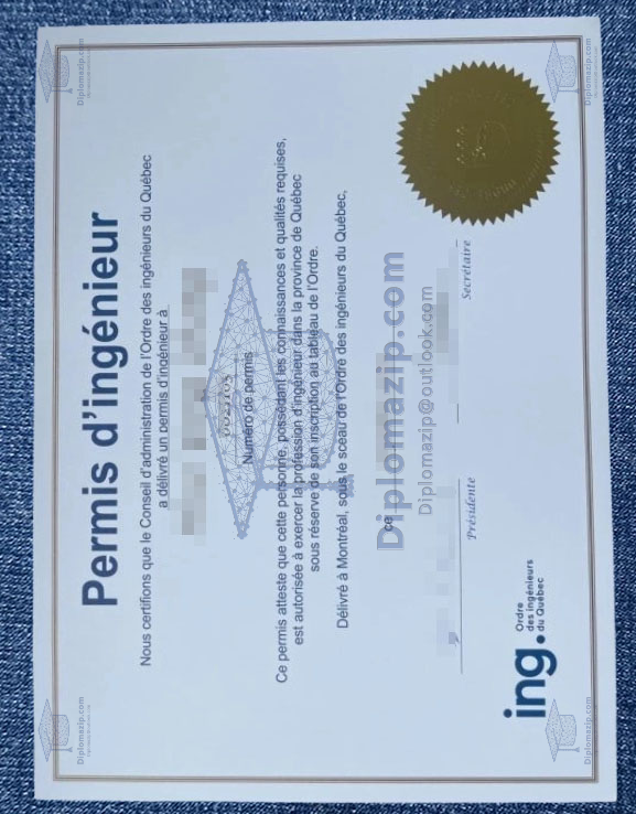 Comment Postuler Quebec Permis Dingenieur