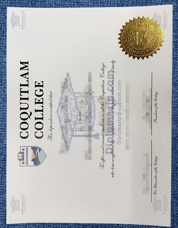 Coquitlam College Certificates