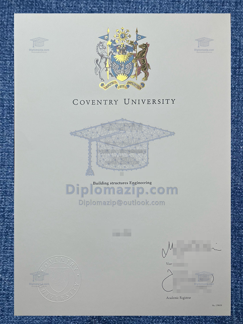 Coventry University Degree, Coventry University Diploma