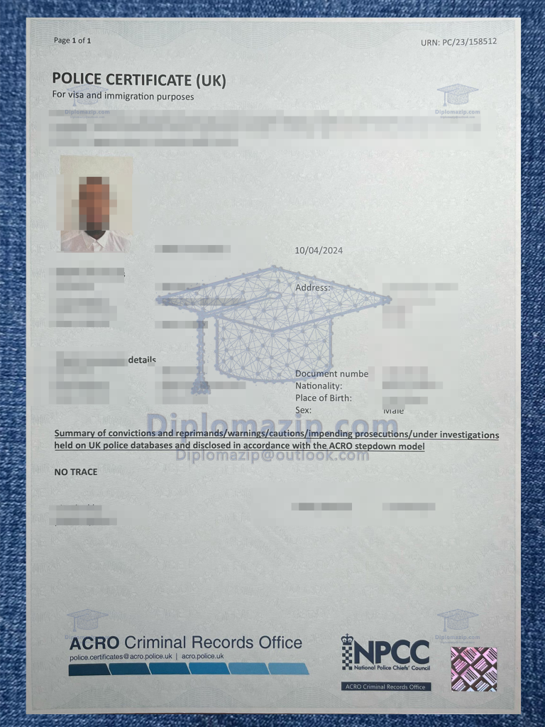 Criminal Record Check UK Police Certificate Scaled