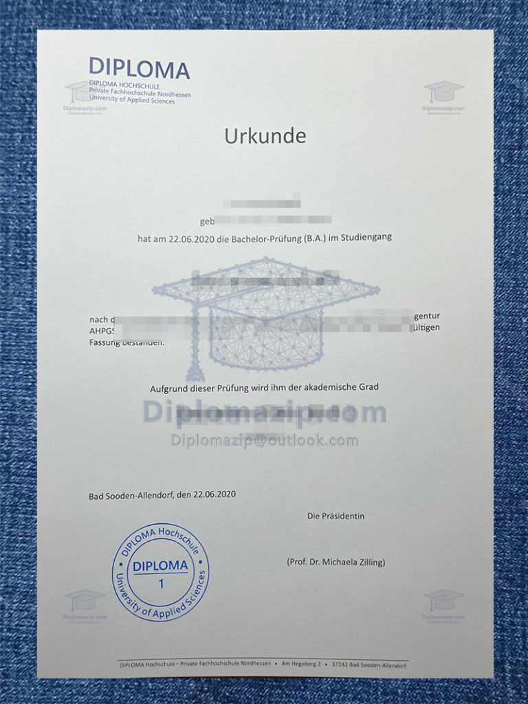 DIPLOMA Hochschule Private Fachhochschule Nordhessen