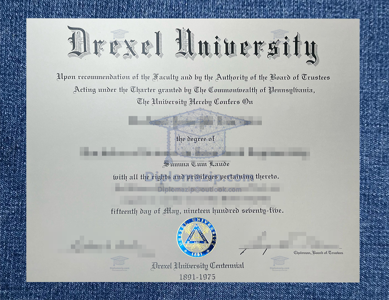 Drexel University Diploma, Drexel University Degree