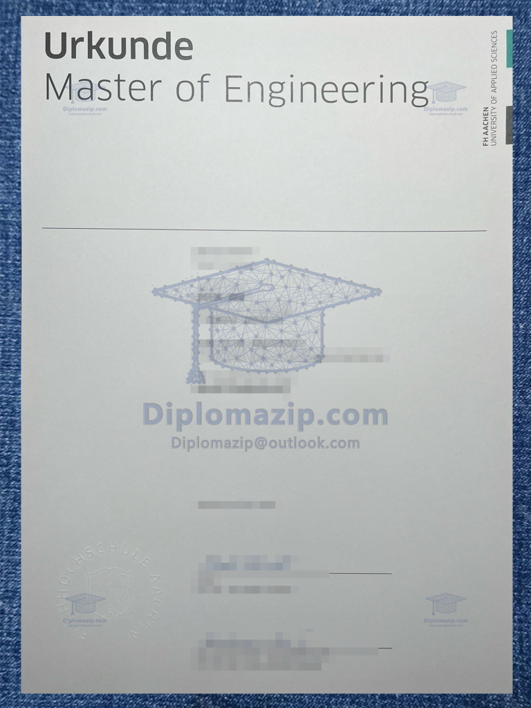 FH Aachen Diploma Scaled