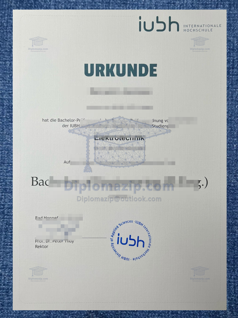 IUBH Certificates Scaled