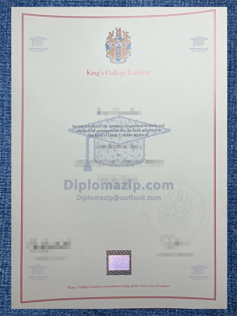 Kings CollegeLondon Diploma