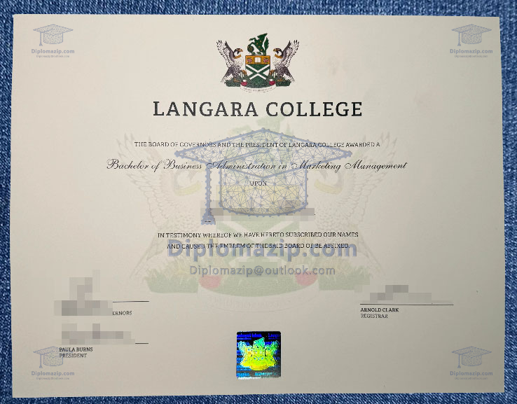Langala College Diploma, Langala College Degree