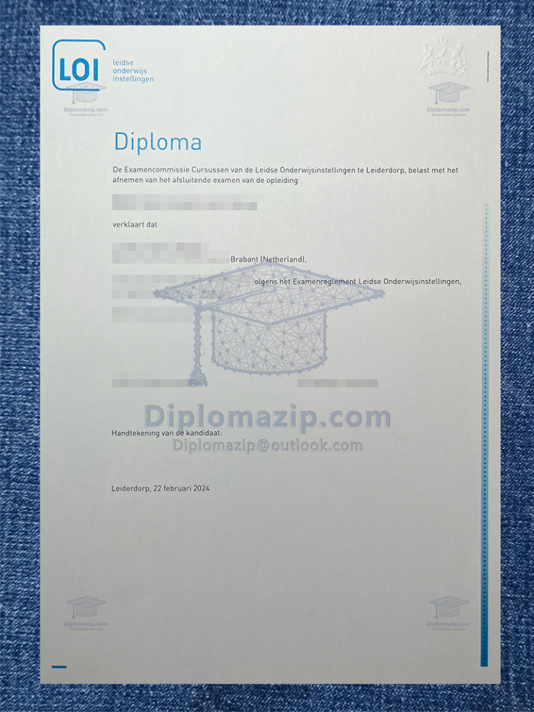 Leidse Onderwijs Instellingen Diploma
