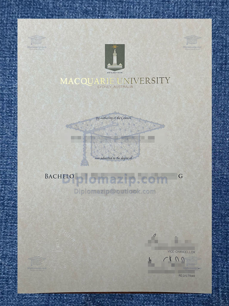 Macquarie University Diploma