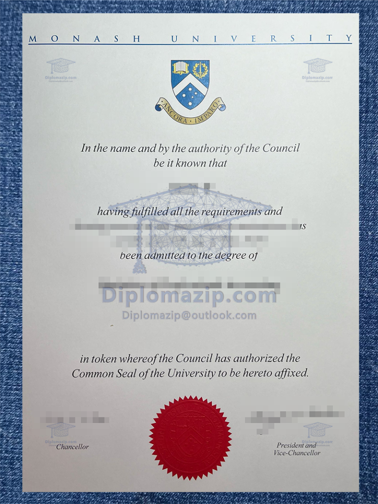 Monash University Diploma