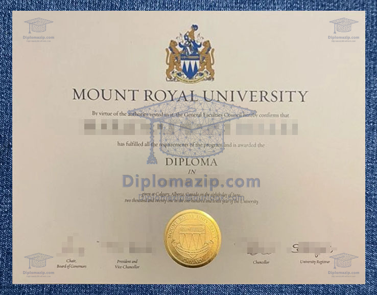 Mount Royal University Diploma, Mount Royal University Degree Mount Royal University Diploma, Mount Royal University Degree