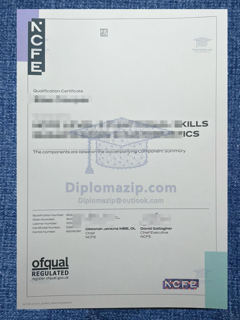 NCFE Certificate Scaled