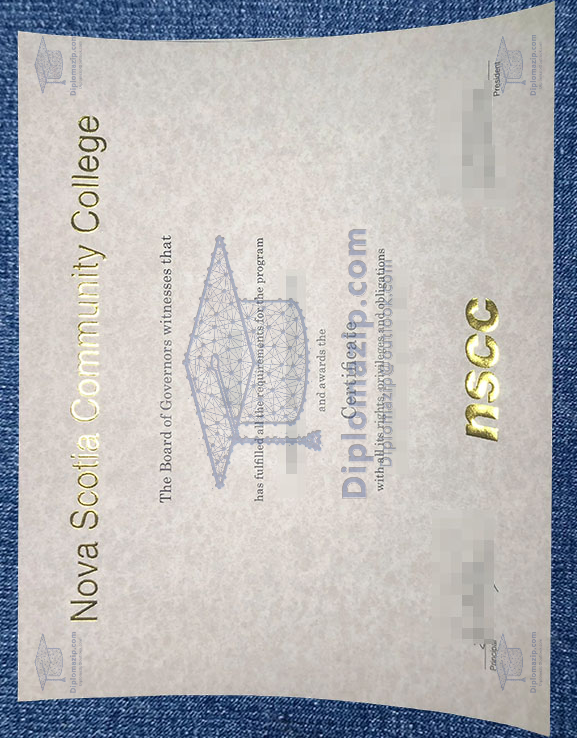 Nova Scotia Community College Diploma