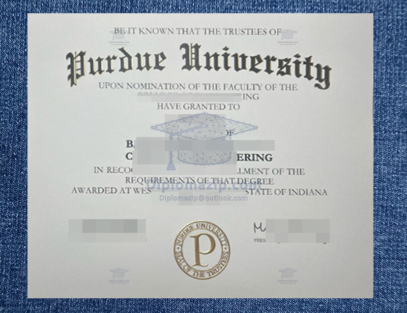 Purdue University Degree, Purdue University Diploma