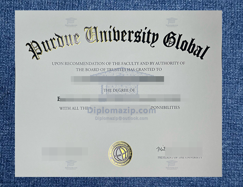 Purdue University Global  Diploma, Purdue University Global  Degree