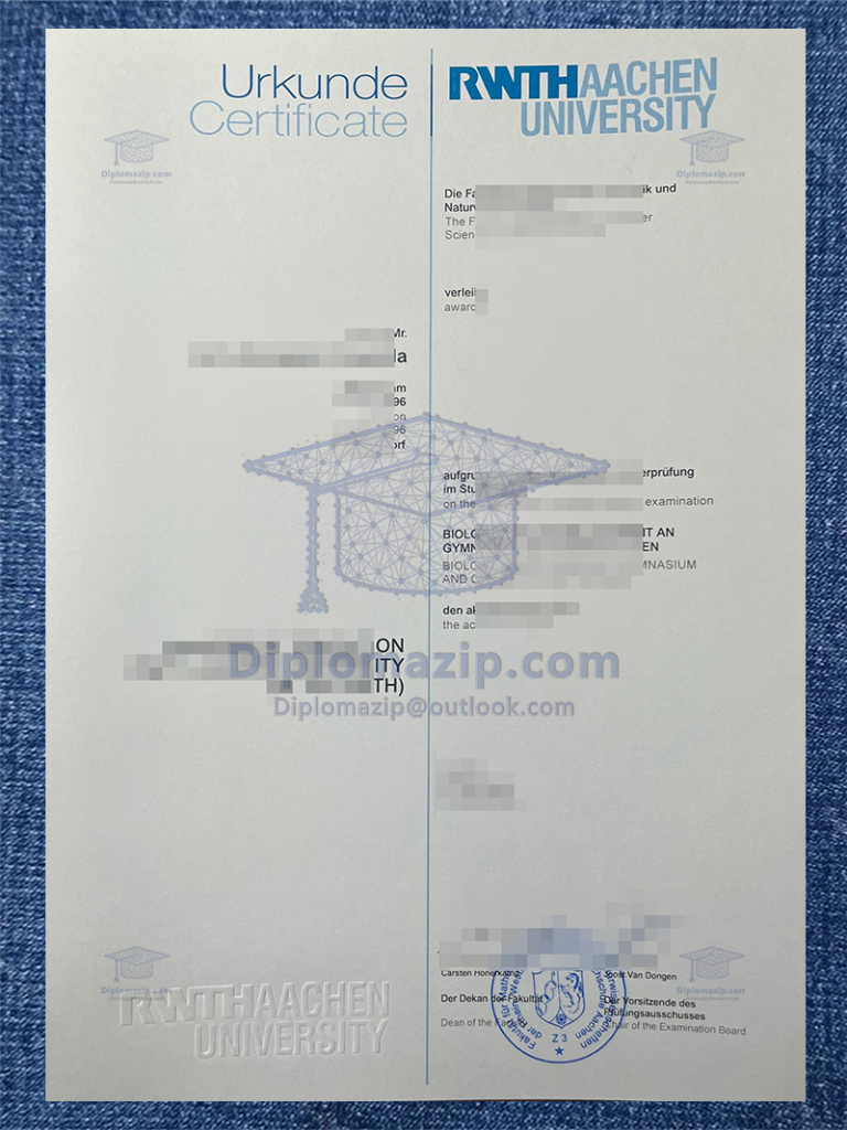 RWTH Aachen University Diploma