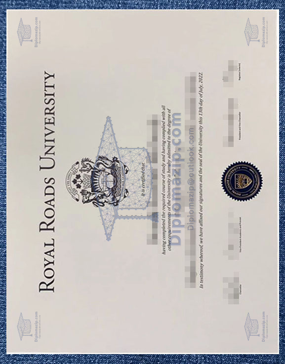 Royal Roads University Diploma