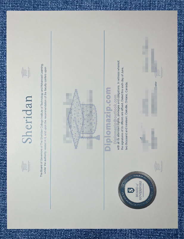 Sheridan College Degree 1