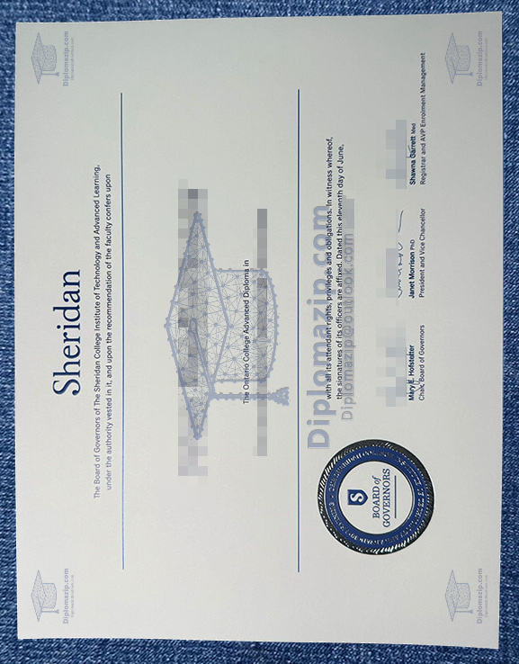 Sheridan College Diploma