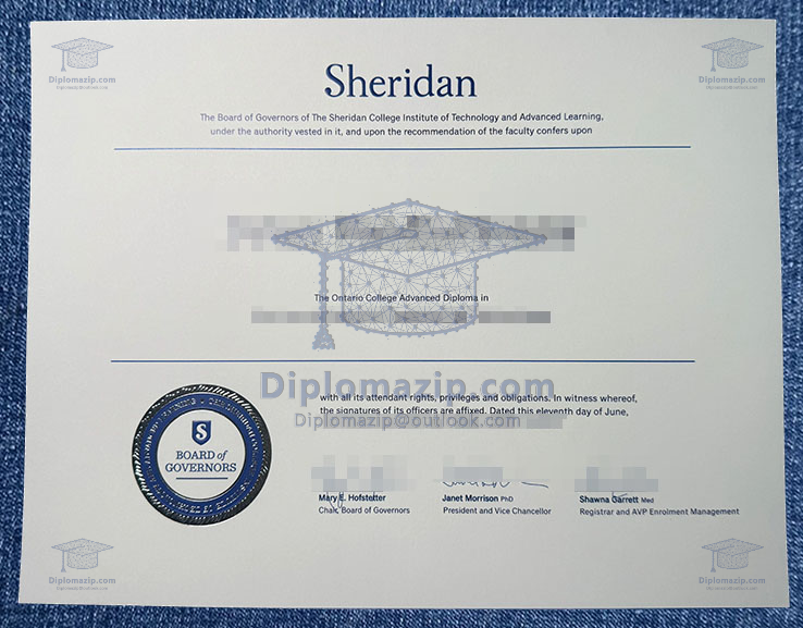 Sheridan College Diploma, Sheridan College Degree Sheridan College Diploma, Sheridan College Degree