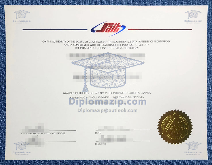 Southern Alberta Institute of Technology  Diploma, Southern Alberta Institute of Technology  Degree