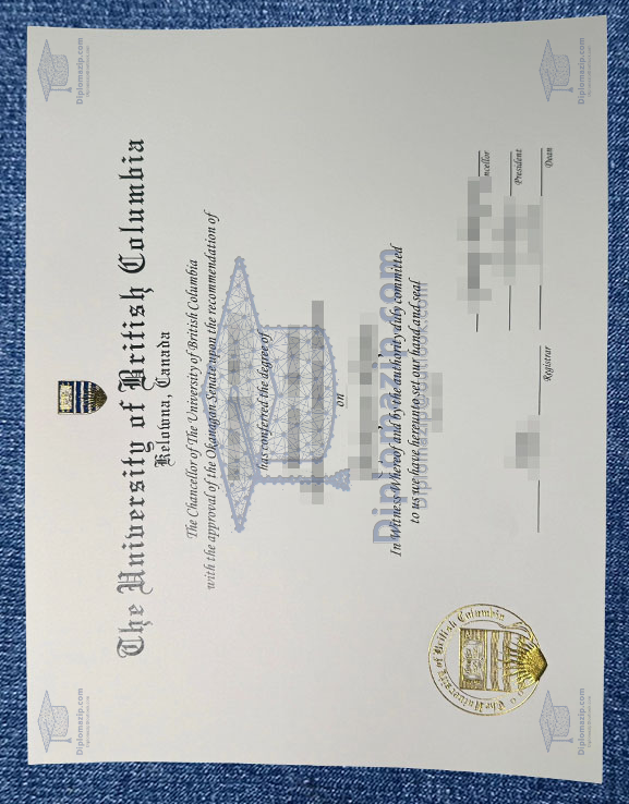 The University Of British Columbia Degree