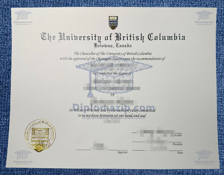 The University Of British Columbia Degree, The University of British Columbia Diploma The University Of British Columbia Degree, The University of British Columbia Diploma