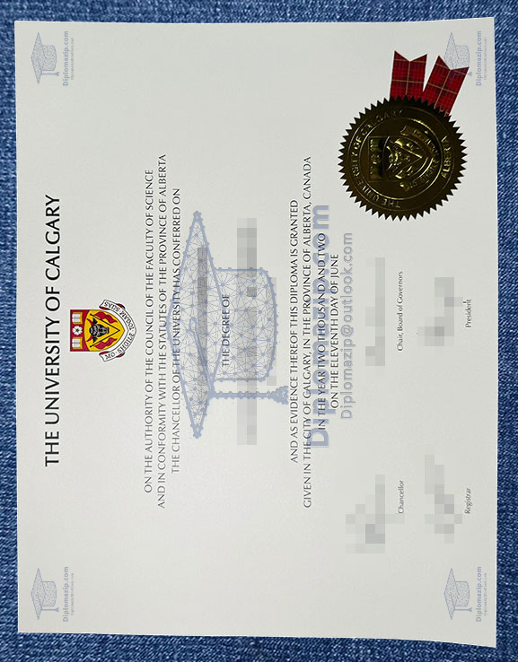 The University Of Calgary Diploma