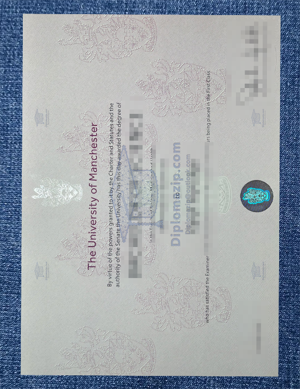 The University Of Manchester Diploma