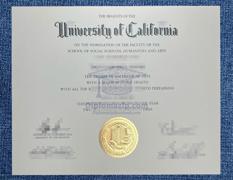 UC Merced Diploma, UC Merced Degree