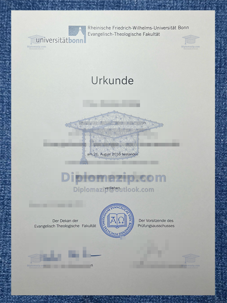 Universitat Bonn Diploma