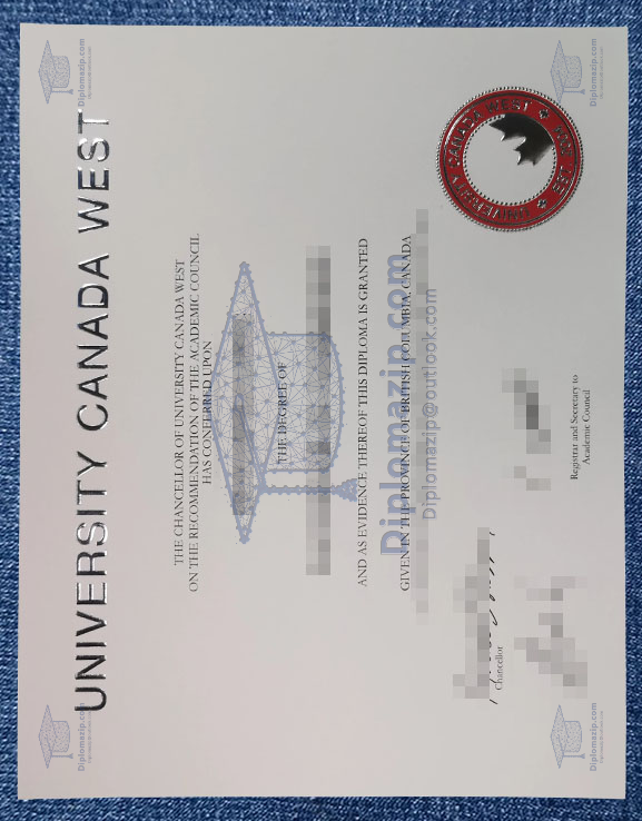 University Canada West Diploma