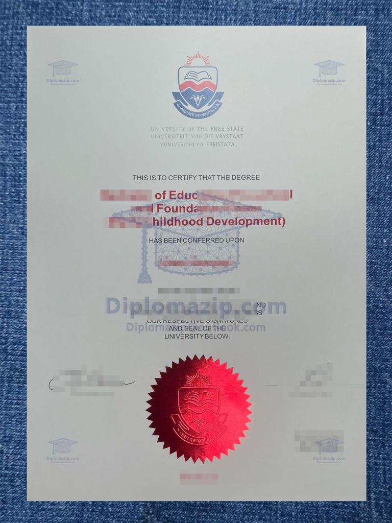 University Of Free State Diploma Scaled