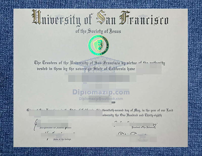 University Of San Francisco Diploma 