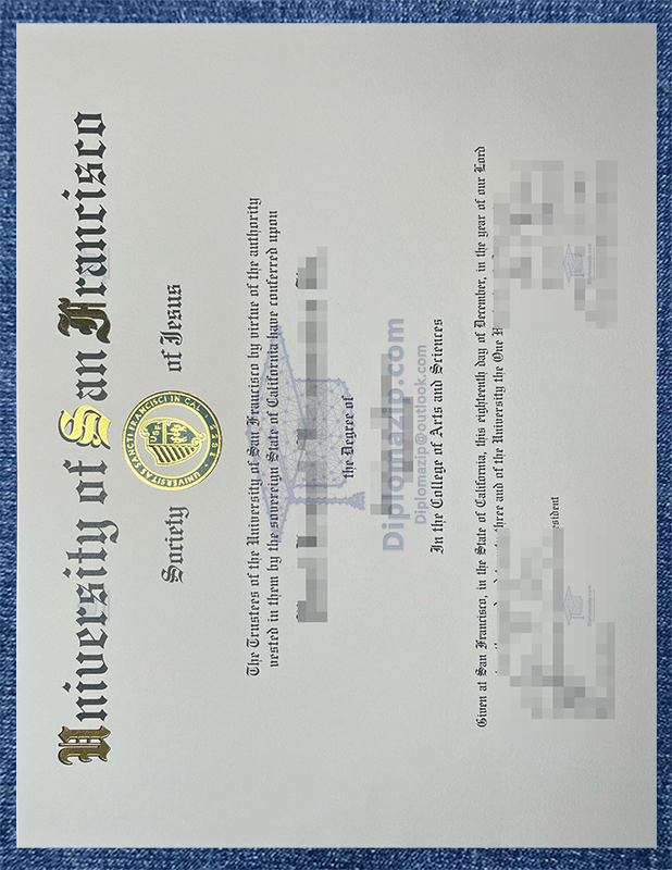 University Of San Francisco Diploma 2