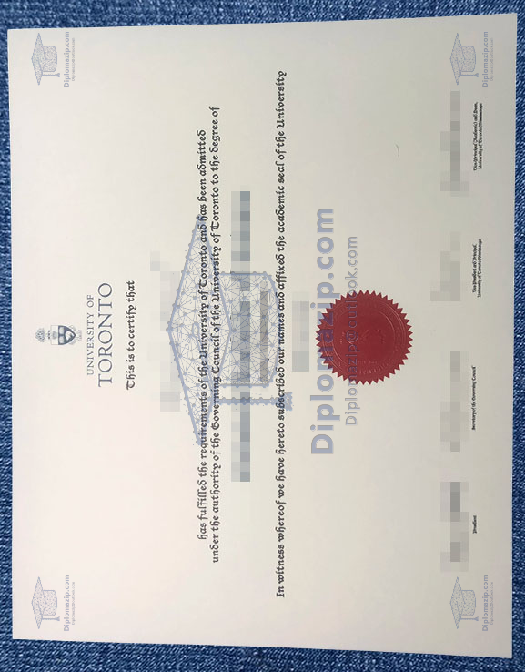 University Of Toronto Diploma