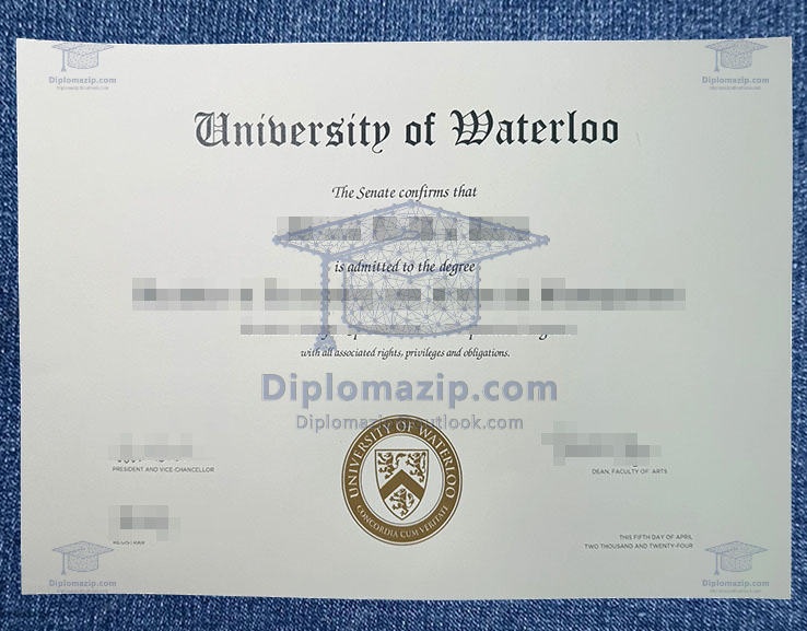University Of Waterloo Certificate