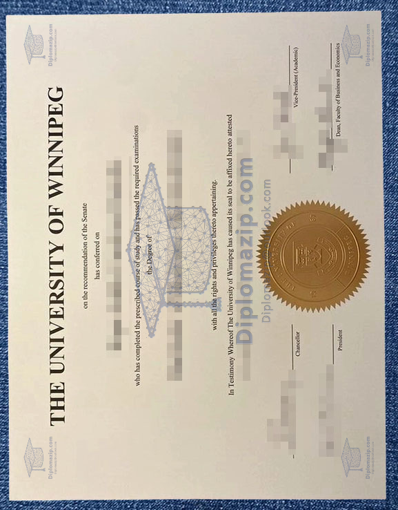 University Of Winnipeg Diploma