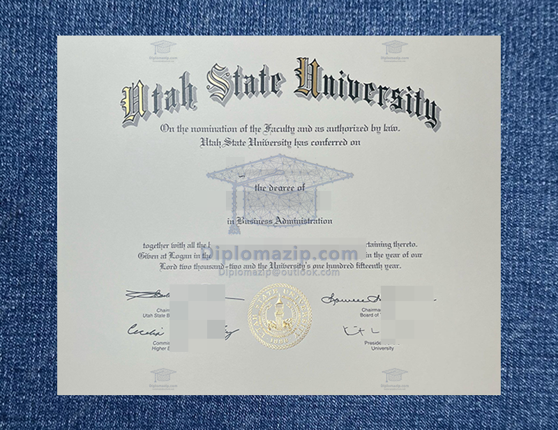 Utah State University Diploma. Utah State University Degree Utah State University Diploma. Utah State University Degree