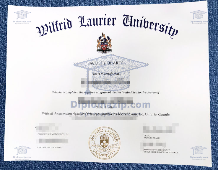 Wilfrid Laurier University Diploma,Wilfrid Laurier University Degree